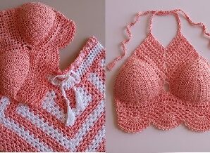 Como tejer top corpiño a crochet