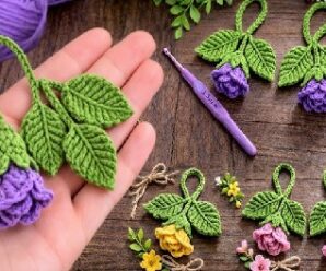 Como tejer preciosa flor de crochet