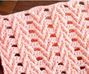 Aprende a tejer un precioso punto crochet