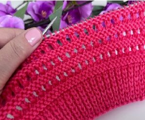 Como tejer patron elastico a crochet