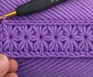 Como tejer hermoso patron de crochet