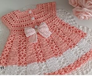 Como tejer hermoso vestido de crochet
