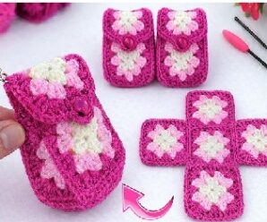 Aprende a tejer bellos monederos crochet