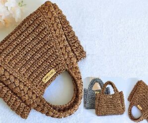 Aprende a tejer bolsos a crochet