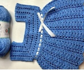 Aprende a tejer hermoso vestido para niña