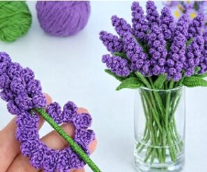 Como tejer un lindo ramo de flores