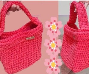Aprende a tejer este bolso a crochet