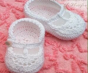 Como tejer patucos para bebes