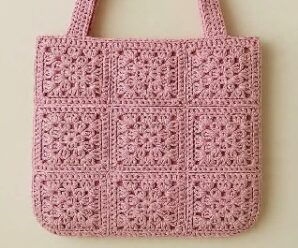 Como tejer lindo bolso crochet