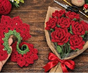 Como tejer lindas rosas eternas a crochet