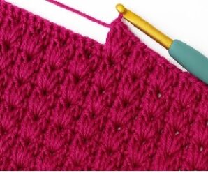 Aprende a tejer lindo punto a crochet