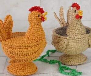 Como tejer gallinitas de crochet