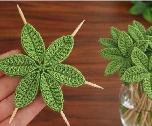 Como tejer hermosa flor con esta tecnica