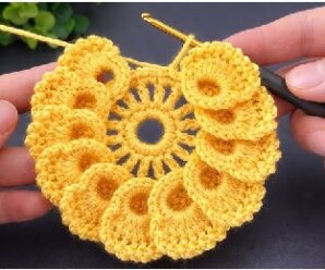 Aprende a tejer flores a crochet