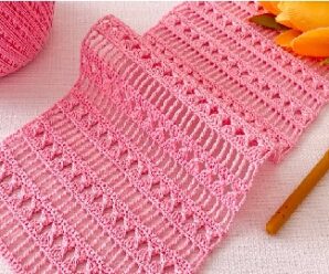 Te enseñare a tejer este bonito punto a crochet