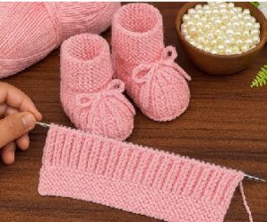 Aprende a tejer bellas botitas para bebe