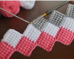Aprende a tejer patron tunecino crochet