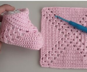 Aprende a tejer botitas para bebes