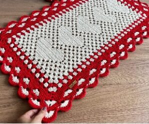 Aprende a tejer hermoso centro de mesa a crochet
