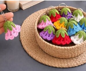 Como tejer bellas flores en crochet