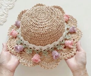 Como tejer lindo sombrero crochet