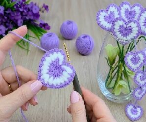 Como tejer unas bellas flores en crochet