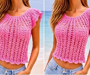 Te enseñare a tejer preciosa blusa crochet