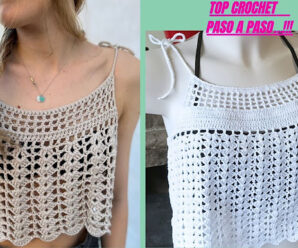 Top Crochet Rápido y Facil