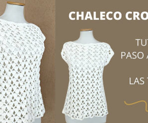 Chaleco a crochet