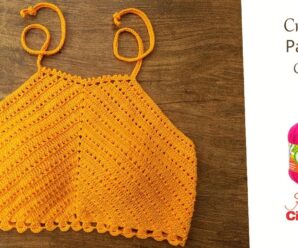 Cropped crochet