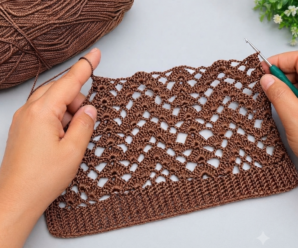 Hermoso patrón de crochet