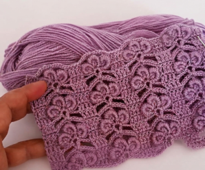 Crochet flower